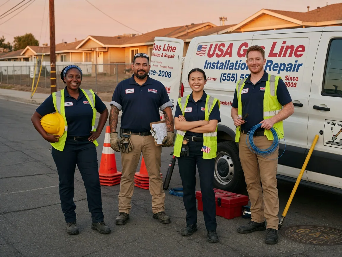 Gas Line Installation company in Kanawha, IA